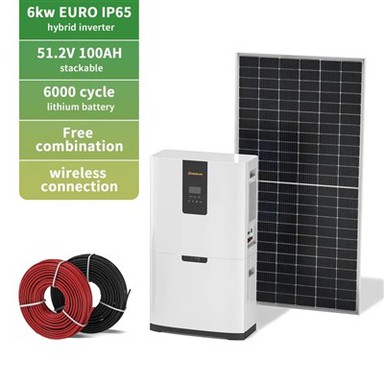 ONESUN All in One Solar Kits, 6kw 15kwh, Easy Installation