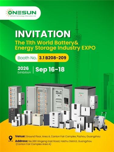 ONESUN At WBE 2026 | LiFePO4 Battery CKD & Turnkey Factory Solutions