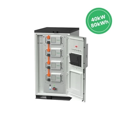 40kW 80kWh Mini Grid Solar System Smart ESS Cabinet